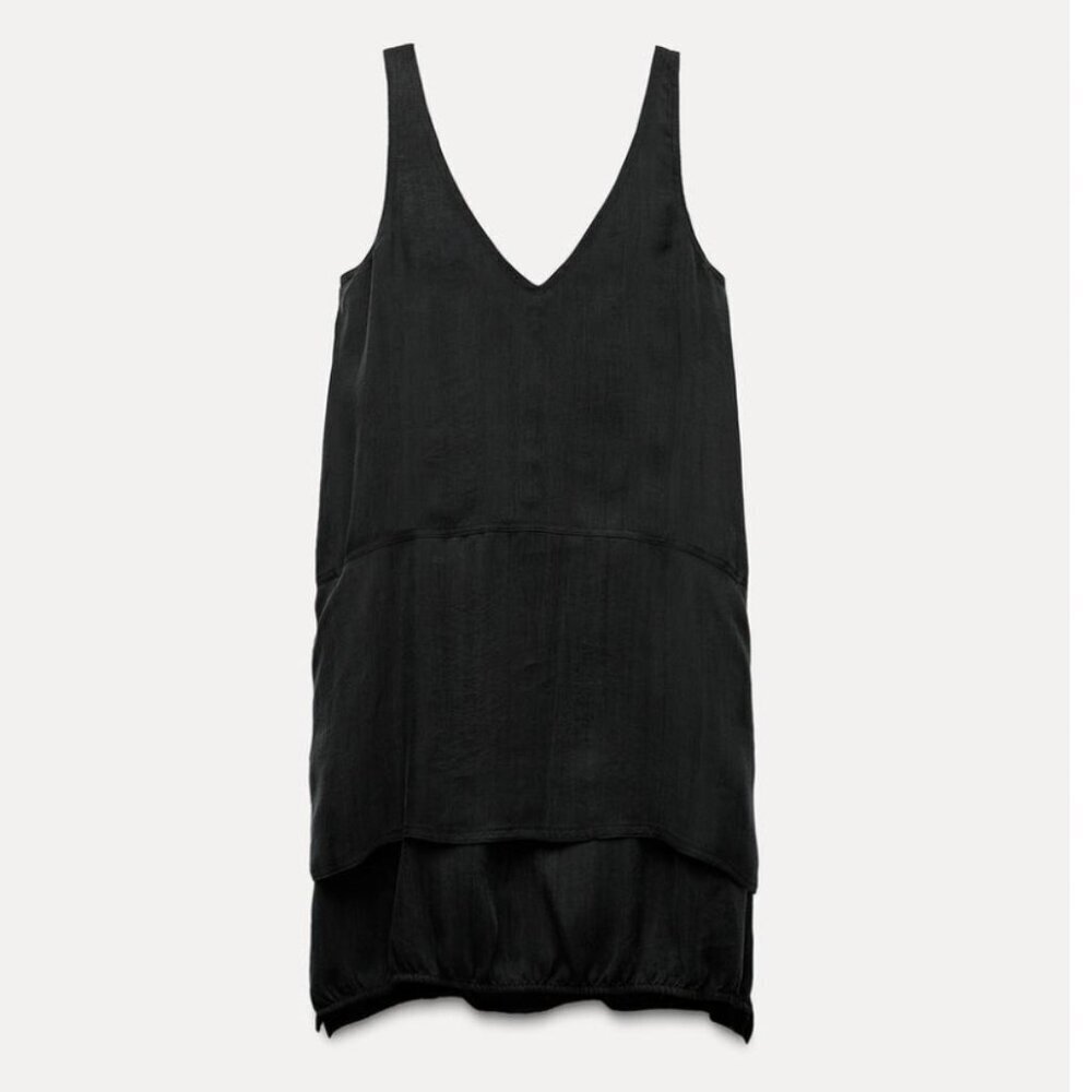 ZW COLLECTION SHORT STRAPPY DRESS - Grey MARL SIZE S,  M NWT - Picture 10 of 13